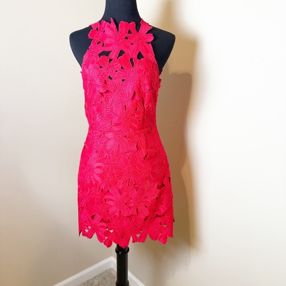 Saylor x Free People Jessa Floral Lace Dress S - Picture 1 of 13